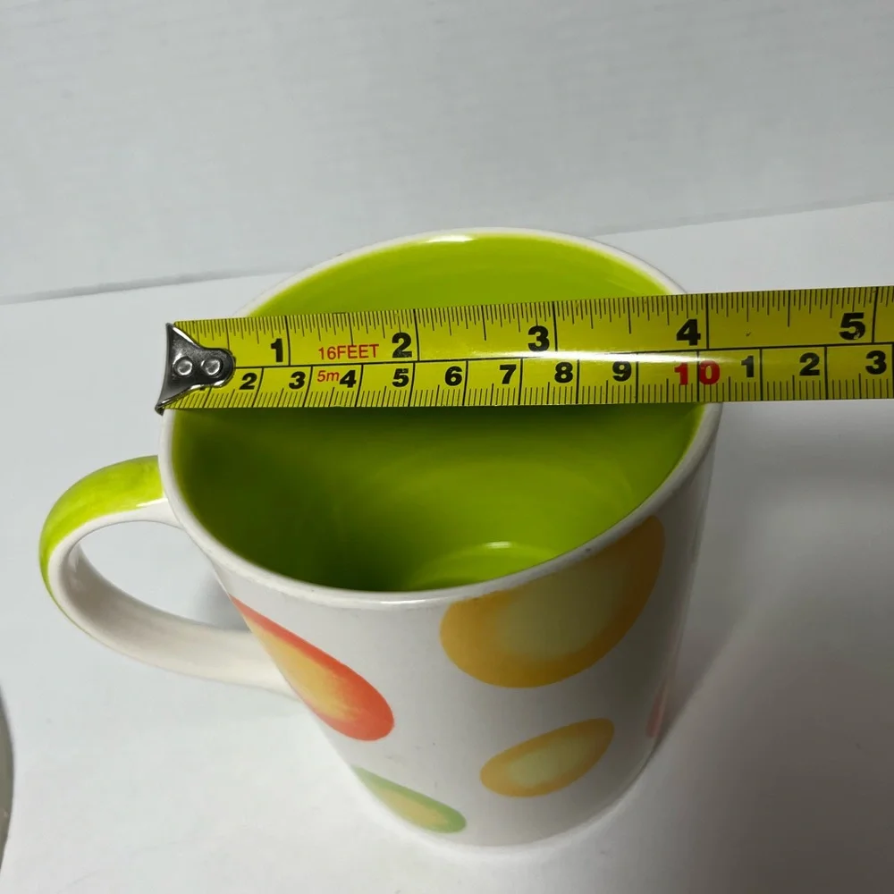 Crate & Barrel Ceramic Coffee Mug